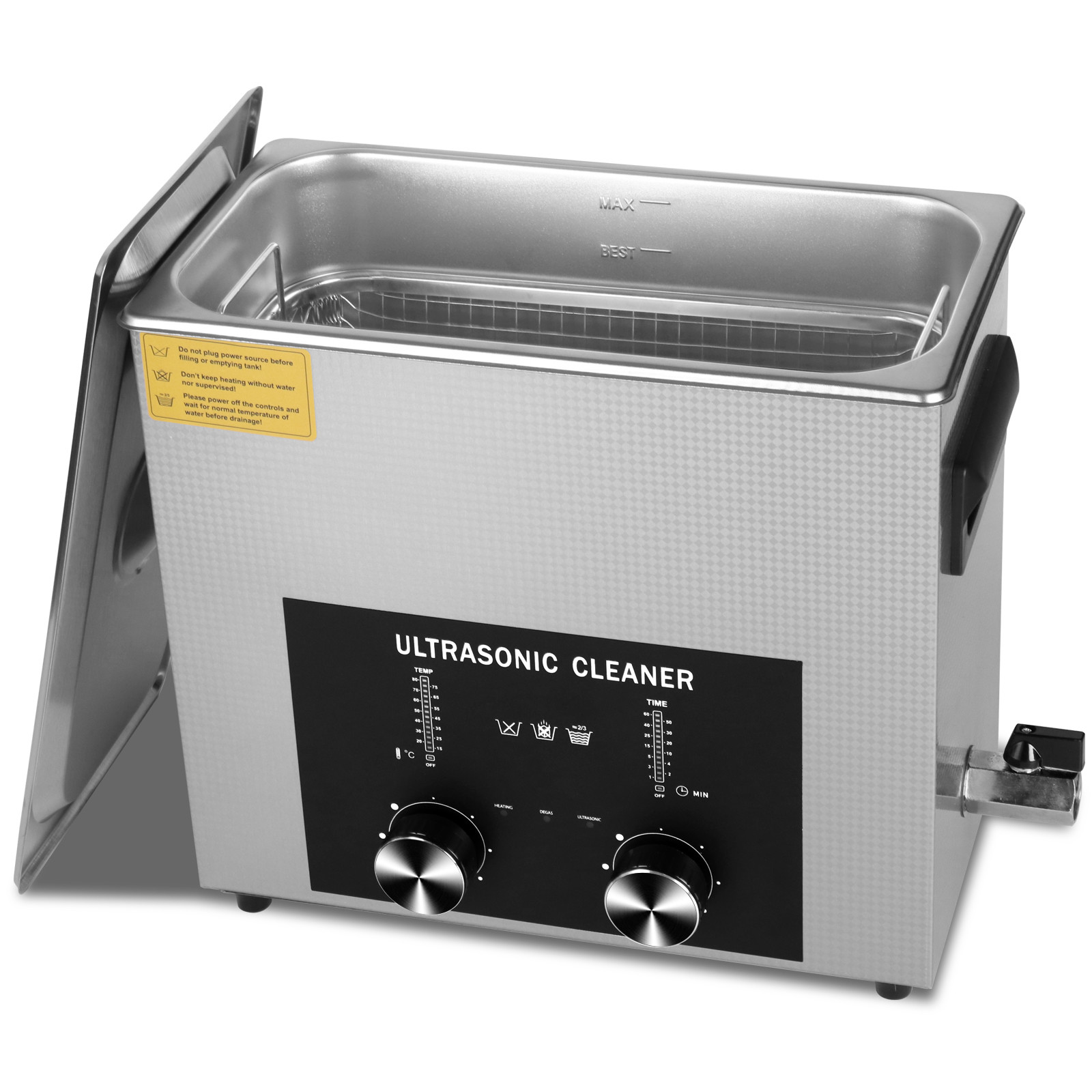 Wholesale Multi-Application Ultrasonic Cleaner 6L 180W with Encoded Timer Heater Basket Great for Jewelry Glasses Chains Watches from china suppliers