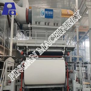 Hydraulic Headbox Toilet Paper Making Machine 350m/Min