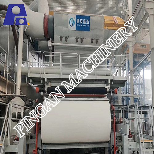 Hydraulic Headbox Toilet Paper Making Machine 350m/Min