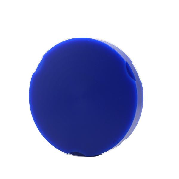 Quality 95mm Round Dental Wax Block Blue Open System With Step Casting for sale