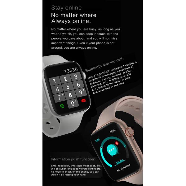 2021 Bluetooth Call 1.8inch HP Smart Watch Men DW98 Heart Rate Monitor Smartwatch IWO 13 Lite For Android IPhone Xiaomi