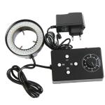 microscope ring light illuminator light source 4 zone 4 segment lightness