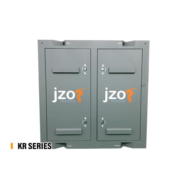 Super Brightness P10 P8 P6 LED Outdoor Screen 960x960mm Fixed Weatherproof IP65