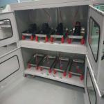 Sampling 8 Pcs Footwear Testing Machine For Dielectric Resistance Testing