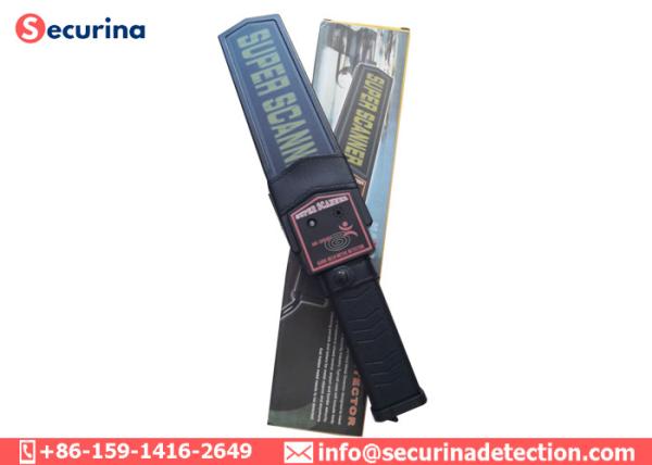 Quality Super Body Security Metal Detector Wand Continuous Adjustment With Vibrator for sale