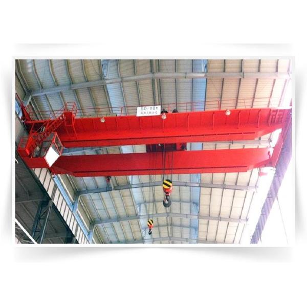 OEM ODM Electric Overhead Crane 5ton High Lifting Speed Double Girder Bridge Crane