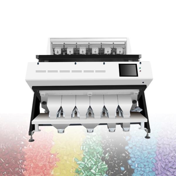 Quality One Key Automatic Plastic Colour Sorting Machine , CCD Optical Color Sorter for sale