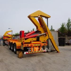 China 20ft 40ft container side lifter 37ton side lifter truck trailer on sale