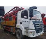 China 2 Axle Second Hand Pump Truck 2019 Used Concrete Trucks 37m With SANY Chassis for sale
