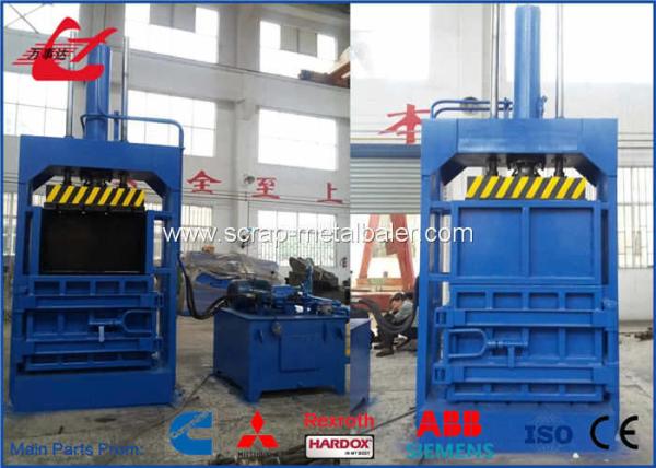 Quality High Performance Cardboard Baling Machines , Vertical Balers For Cardboard for sale