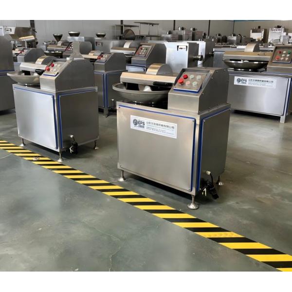 Commercial Vacuum 80L Bowl Cutter For Sausage And Meat Production