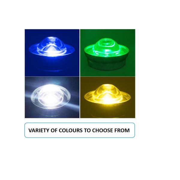 Road Safety Stud Cast Aluminum Solar Road Stud with High Reflection and Embedded