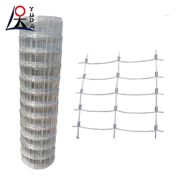 Customised Galvanised PVC Coated Farm Grassland Fence Woven Field Fence