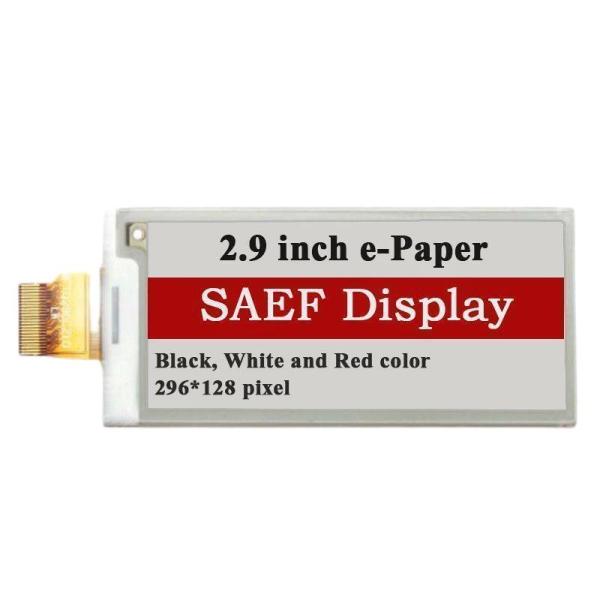 Quality 2.9 Inch E Paper Module Durable Sunlight Readable Screen 128x296 SPI interface for sale