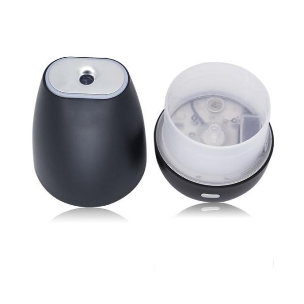 Mini Black Plastic Aroma Diffuser With 7 Color Changing Light