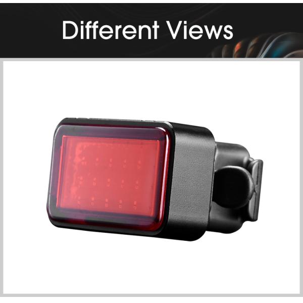 280mAh Mountain USB LED Bicycle Light Warning Rechargeable Bike Lights