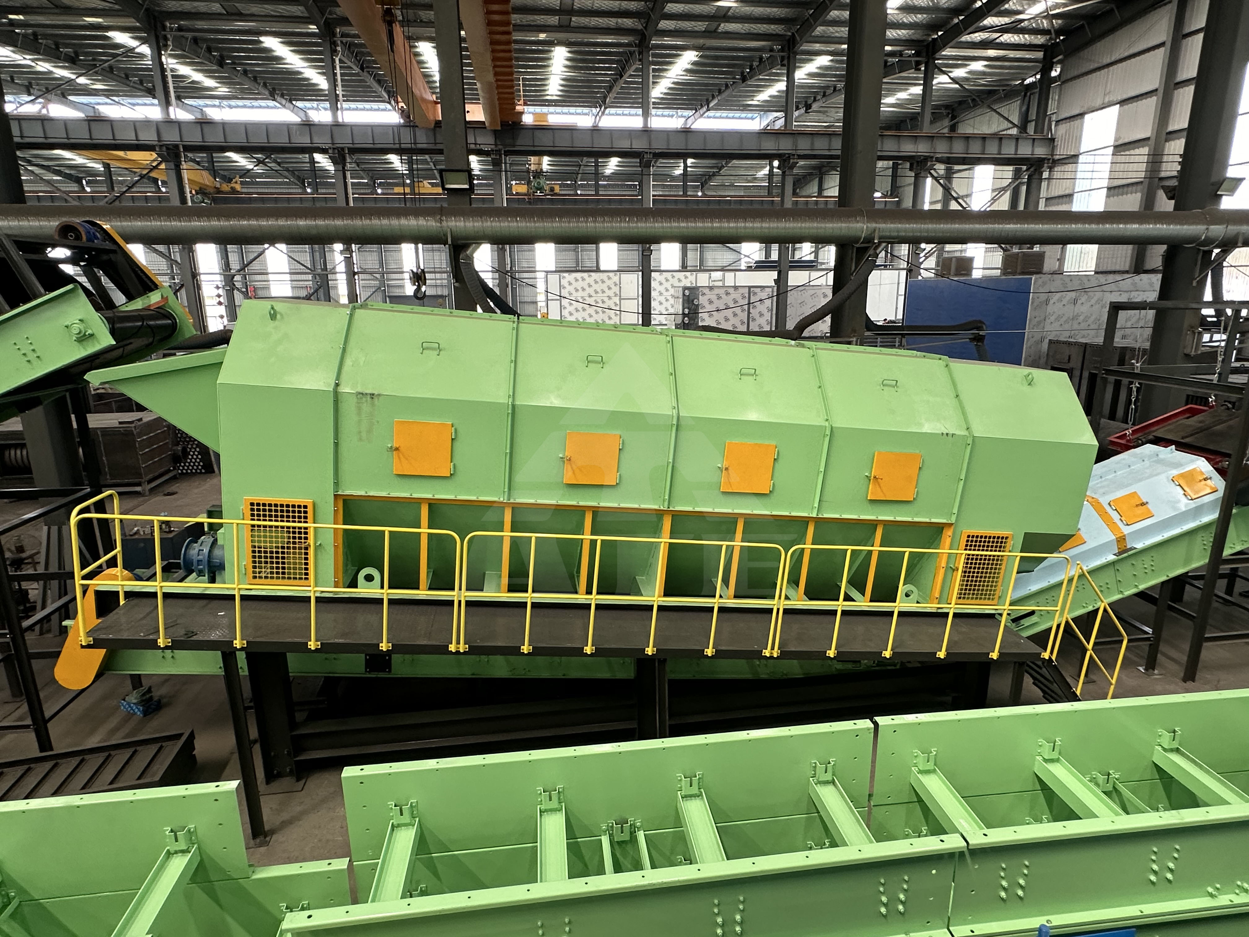 MSW Factory Supply Garbage Sorting Line Urban Trash Garbage Sorting Equipment Recycle