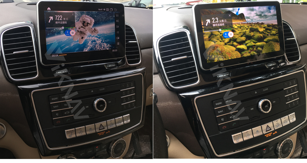 Touch Screen Android 10 Car Stereo For Mercedes Benz ML W166 GL X166