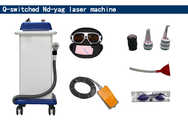 2018 hot sale Q-switch nd yag laser salon use tattoo removal machine