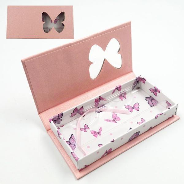 Paper Custom False Eyelash False Nail Packaging Boxes Cardboard Magnet Packaging Box
