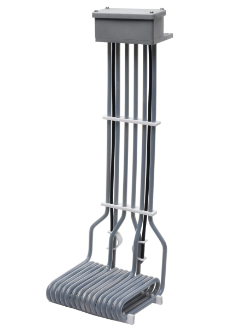 PTFE PFA Frame Heater 110*210*60mm  230V 1P 1.5kw With J-Type Thermocouple 5