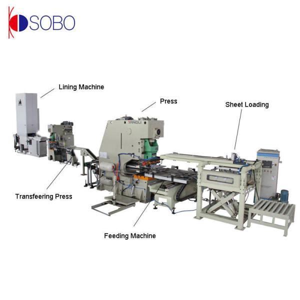 Quality Automatic Twist Off Cap Forming And Lining Machine Twist Off Cap Punching Machine for sale