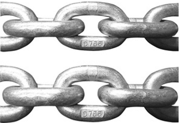 2mm To 32mm Round Steel Link Chain DIN766 Link Chain