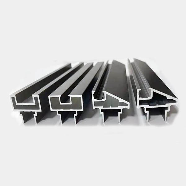 Quality Custom 6063 Window Frame Profile Aluminium Window Channel Anodize Surface for sale