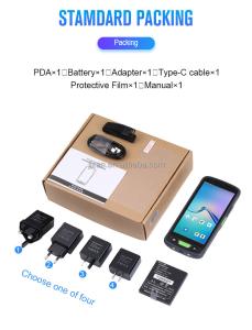Wholesale Mobile Terminal Custom Android Pda 4G LTE Wifi 1d 2d Barcode Scanner Pda from china suppliers