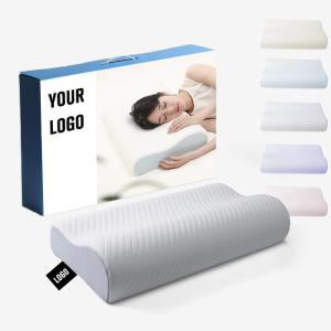 China New Stomach Sleeper Orthopedic Pillow Cervical Bamboo Contour Ergonomic Memory Foam Pillow on sale