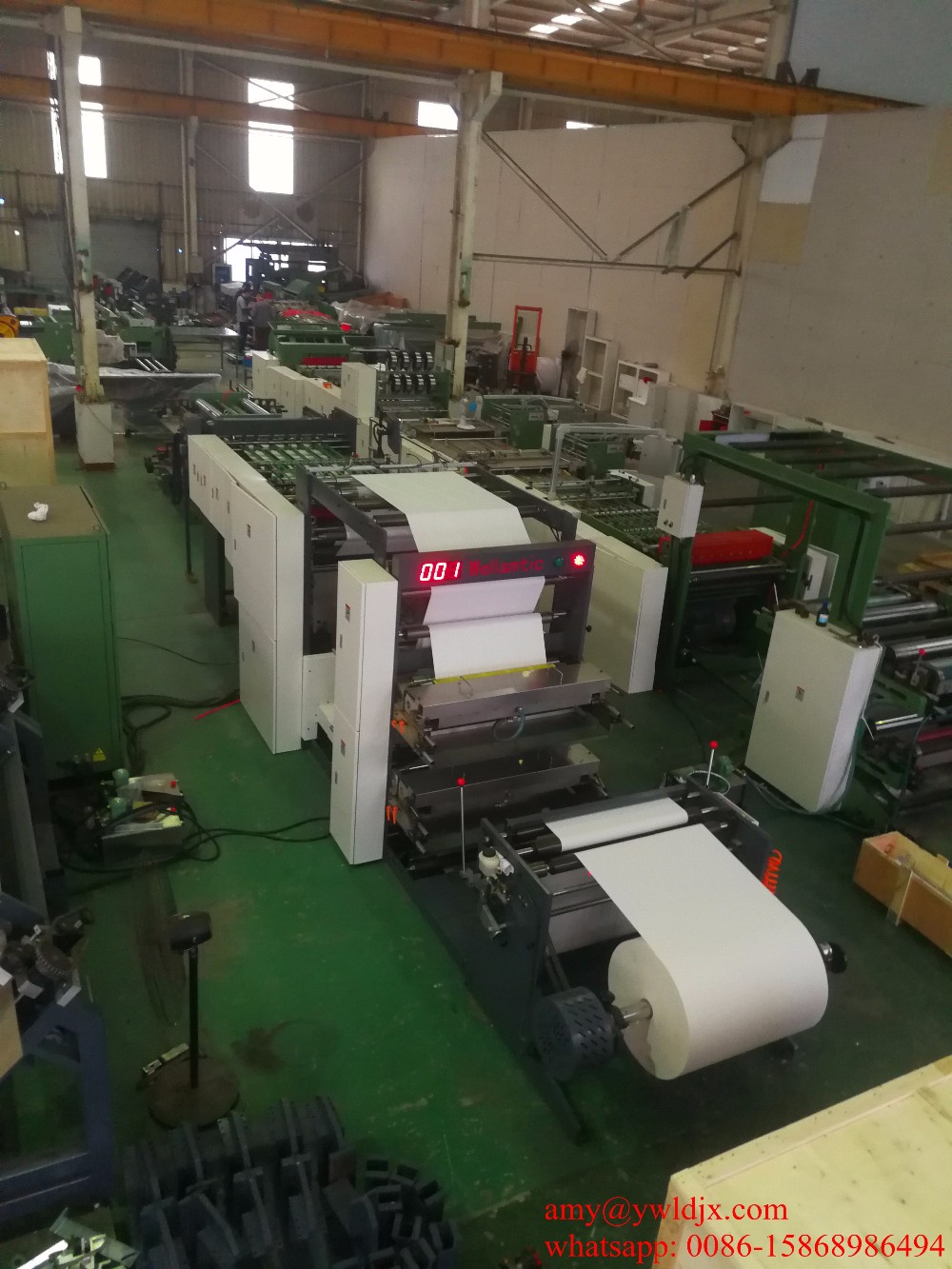 Compact and User-Friendly Flexographic Printing Machine for Exercise Book