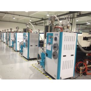 Plastic Drying Loading Dehumidifying Machine 3-in-1 Compact Dryer