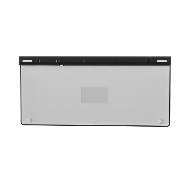 Wireless 2.4G All Black Keyboard And Mouse Set Simple Style For Office Home