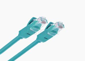 China Modular Plug Connector Cat6A Patch Cord 3m Flexible Network Cable ROHS Jacket on sale