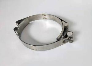 55-65MM 	Heavy Duty Pipe Clamps Adjustable Double Band Bolt Hose Clamp