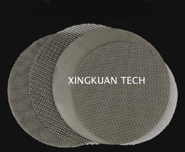 Quality Single / Multi Layer Stainless Steel Micro Metal Mesh Filter Screen Reusable for sale