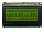 6 O ' Clock 20 * 4 Graphic LCD Display , STN FSTN Backlight COB LCD Module