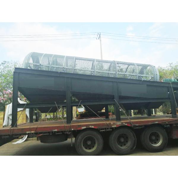 GTS 1020 Vibrating Screen Machine 3000mm Rotary Sand Screening Machine