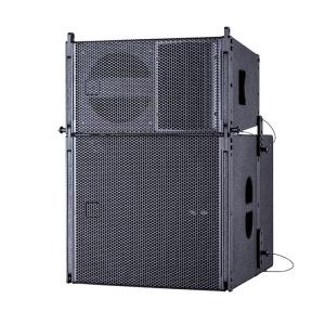 Polyurea Paint Line Array Cabinet Professional Audio Box