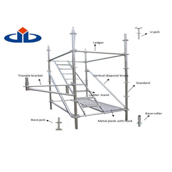 Building And High Quality Construction Galvanized Scaffolding, Materials,SGS standard Ringlock Scaffolding System
