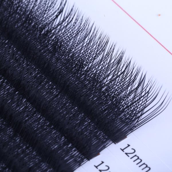 Hand Made Individual Eyelash Extensions 0.05mm Y Shape Synthetic Hair Material