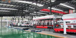 Refrigerator U shell forming line（rolling forming)