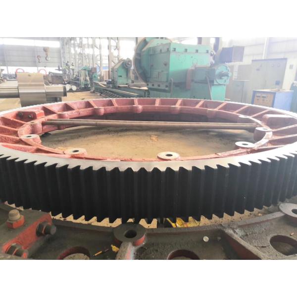 16m CNC Hobbing Machine Cutting Spur Rotary Kiln Girth Gear And Mill Girth Gear