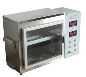 Wholesale Fire Nozzle Dia9.5mm Horizontal Flammability Tester , FMVSS 302 Flammability Testing Machine from china suppliers