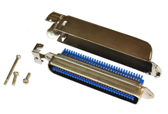 Amphenol Replacement Champ Connectors 64 Way IDC Male Centronics Connector 32 Pairs 64 Pin