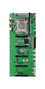 Wholesale 5 Gpu Server Motherboard For Bitcoin Ddr4 Lga2011 AX-X95-ETH V2.11 from china suppliers