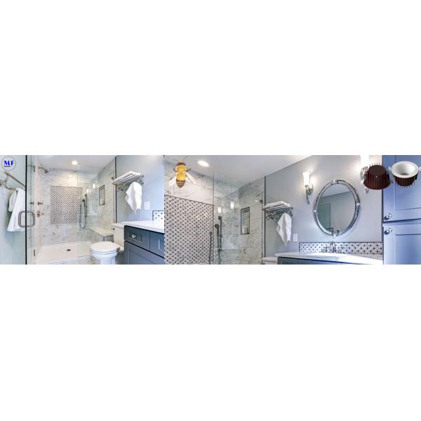 IP65 Waterproof High Power LED Down Light With Recessed Mount For Bathroom Warehouse Stairways