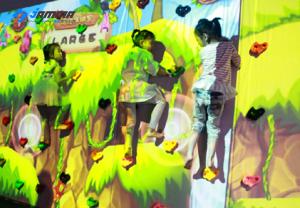 Multiplayer Game Interactive Climbing Projector 3D Projection Mapping