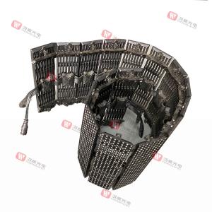 China Slim Led Curtain Foldable P10 Outdoor Transparent LED Display on sale