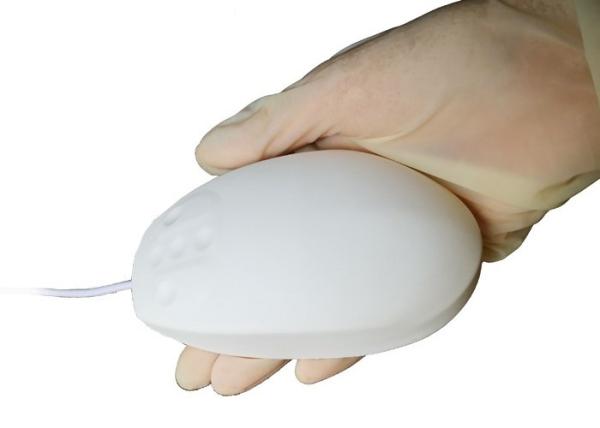Quality EN60601 USB Medical Computer Mouse With Laser 1200DPI Against Coronavirus for sale
